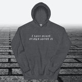 I have mixed drinks about it, Hoodie Sweatshirt - JonesTees