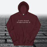 I have mixed drinks about it, Hoodie Sweatshirt - JonesTees