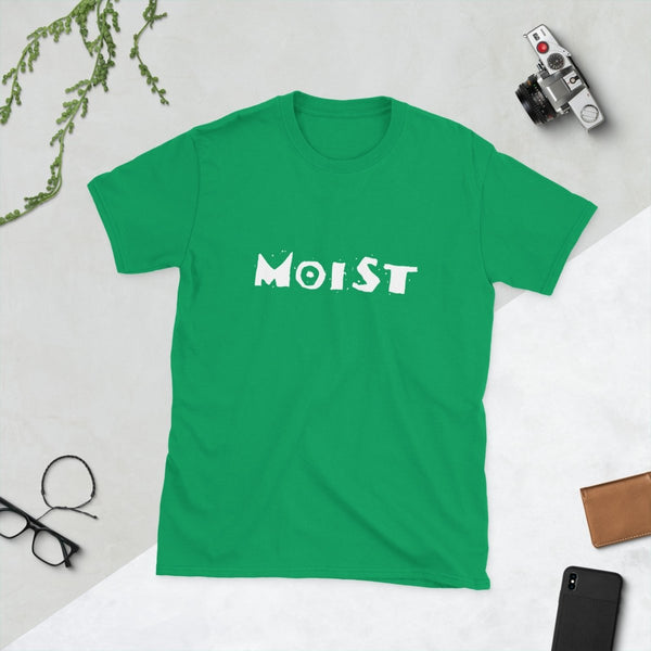 Moist, Cotton Unisex T-shirt - JonesTees