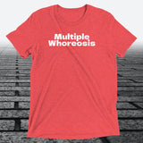 Multiple Whoreosis, Triblend T-shirt - JonesTees