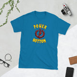 Power Bottom, Unisex Cotton T-shirt - JonesTees