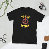 Power Bottom, Unisex Cotton T-shirt - JonesTees