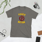 Power Bottom, Unisex Cotton T-shirt - JonesTees