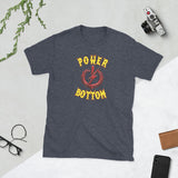 Power Bottom, Unisex Cotton T-shirt - JonesTees