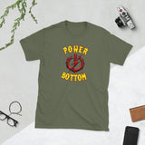 Power Bottom, Unisex Cotton T-shirt - JonesTees