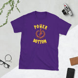 Power Bottom, Unisex Cotton T-shirt - JonesTees