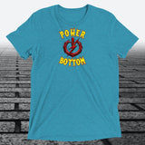 Power Bottom, Unisex Triblend T-shirt - JonesTees