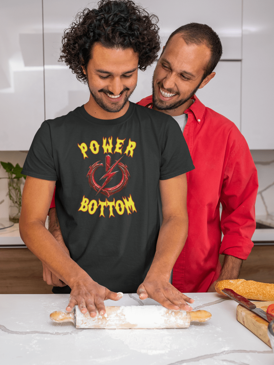 Power Bottom, Unisex Triblend T-shirt - JonesTees