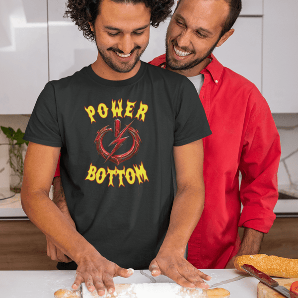 Power Bottom, Unisex Triblend T-shirt - JonesTees