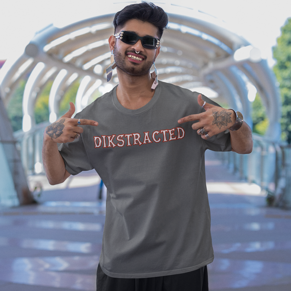 Dikstracted, Cotton T-shirt