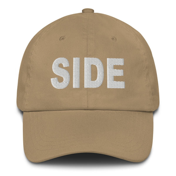 Side — Cheeky LGBTQ Classic Dad Hat | JonesTees - JonesTees