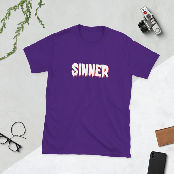 Sinner — Funny Cheeky Cotton T-Shirt | JonesTees - JonesTees