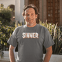 Sinner — Funny Cheeky Cotton T-Shirt | JonesTees - JonesTees
