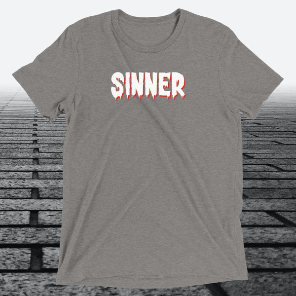 Sinner — Funny Cheeky Triblend T-Shirt | JonesTees - JonesTees
