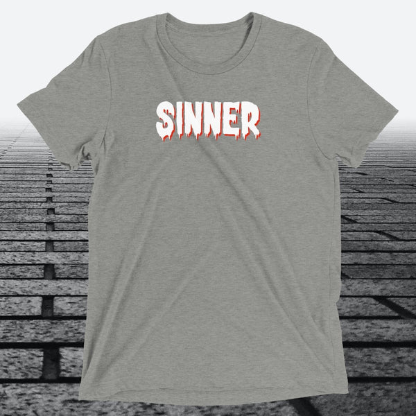 Sinner — Funny Cheeky Triblend T-Shirt | JonesTees - JonesTees