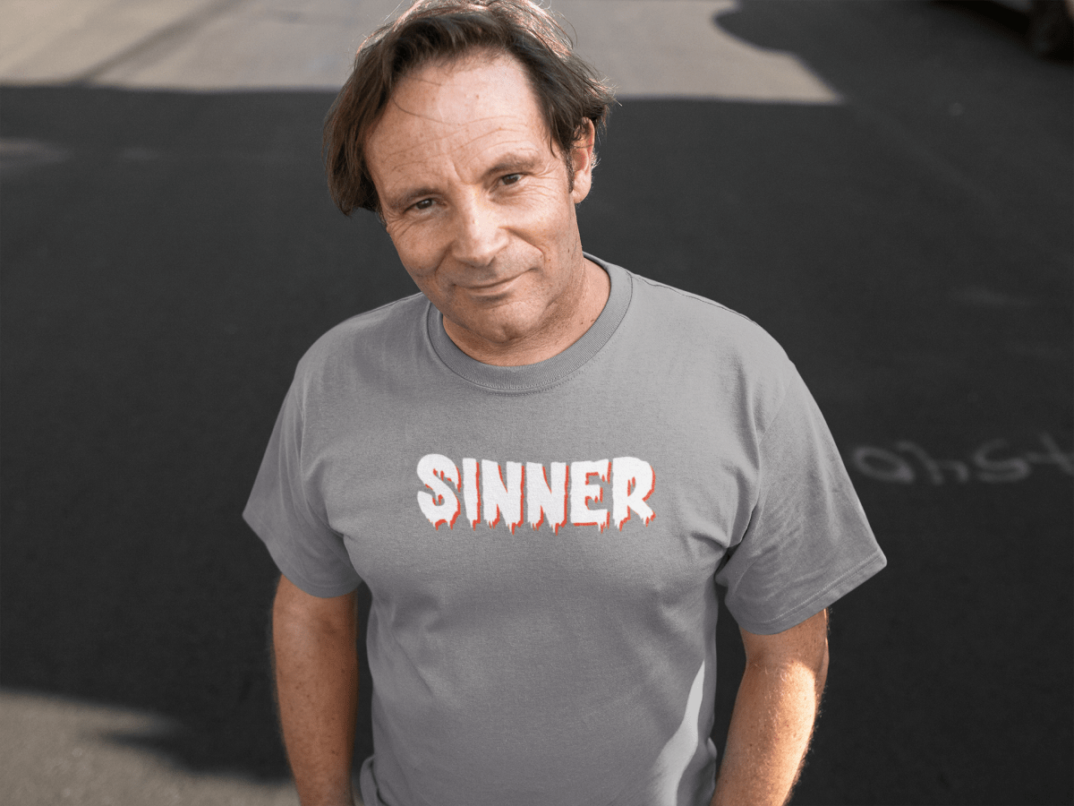 Sinner — Funny Cheeky Triblend T-Shirt | JonesTees - JonesTees