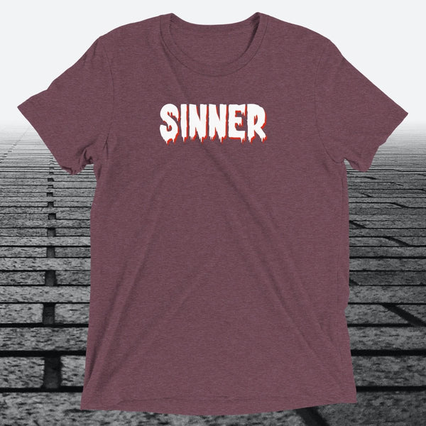Sinner — Funny Cheeky Triblend T-Shirt | JonesTees - JonesTees