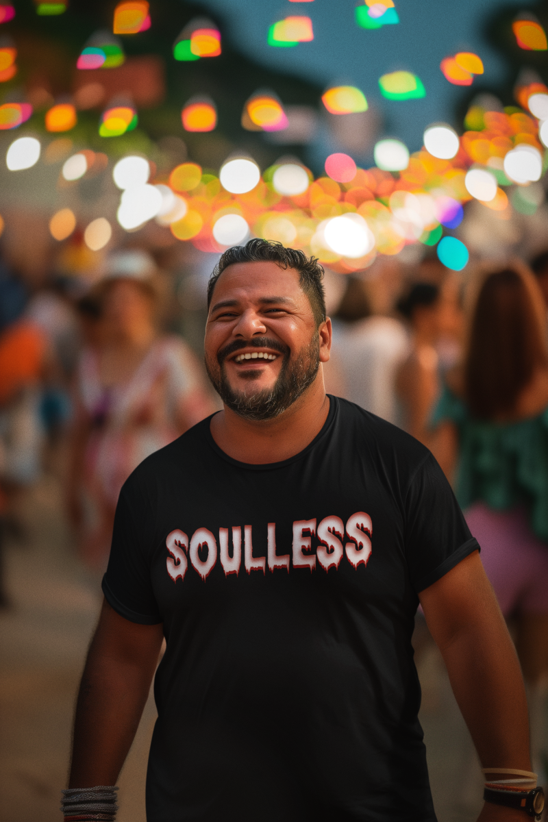 Soulless — Funny Dark Humour Cotton T-Shirt | JonesTees - JonesTees