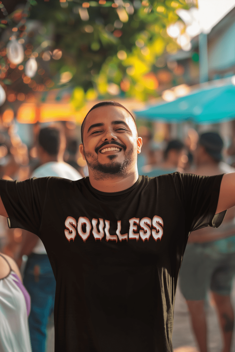 Soulless — Funny Dark Humour Triblend T-Shirt | JonesTees - JonesTees