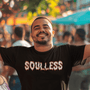 Soulless — Funny Dark Humour Triblend T-Shirt | JonesTees - JonesTees