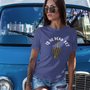 Is He Dead Yet with Middle Finger, Triblend T-shirt