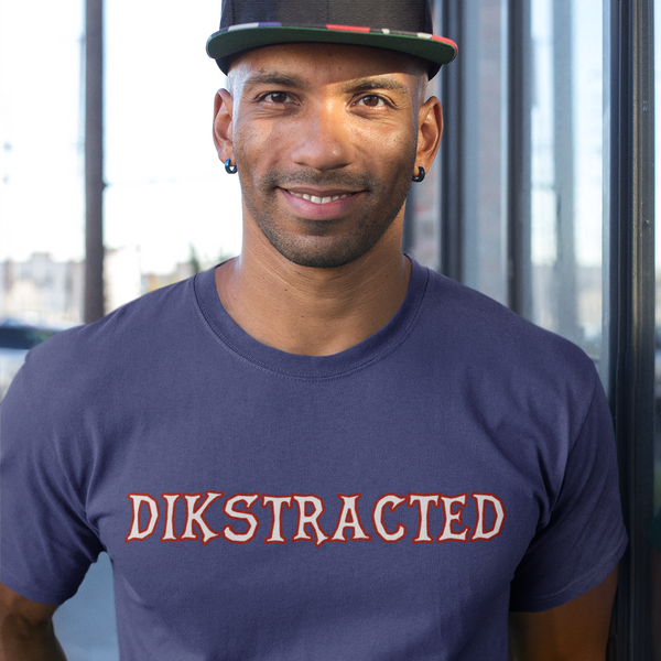 Dikstracted, Triblend T-shirt